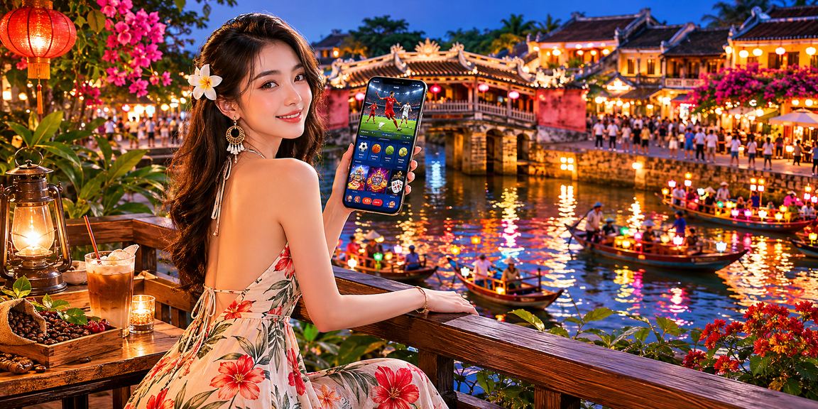 Người chơi tại Hội An kiểm tra thông tin nạp tiền và voucher
